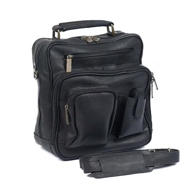 Tool Bag, Claire Chase 405E-black Jumbo Man Bag - Black, Black, Claire Chase, Mfr#: 844739030743